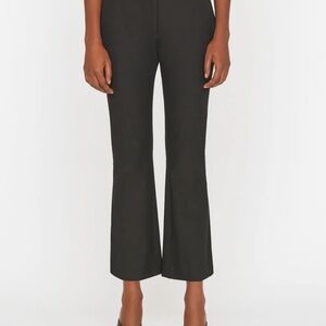 NWOT Frame Le Crop mini boot in noir trouser pant slacks size 0